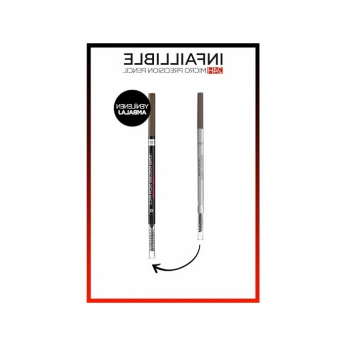 Kaş Kalemi, 5.0 Light Brunette, İnce Uç
