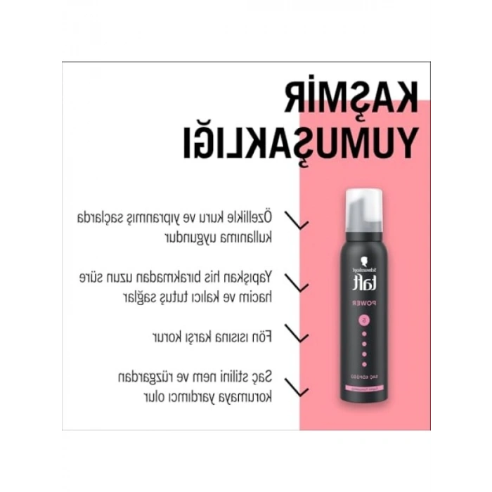 Kaşmir Yumuşaklığında Saç Köpüğü 150 ml