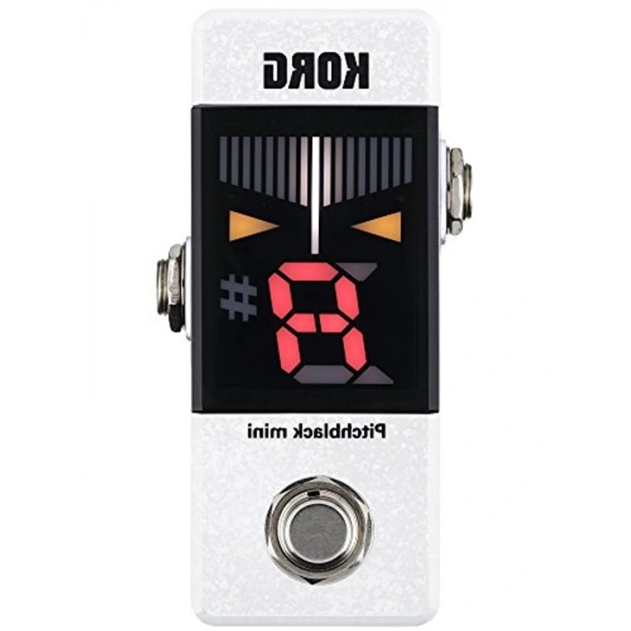 Kat Pedal Tuner, Beyaz Renk, Hassas Akort için