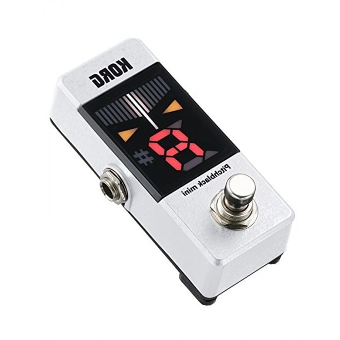 Kat Pedal Tuner, Beyaz Renk, Hassas Akort için