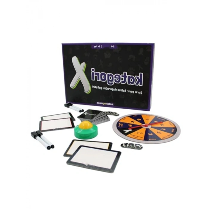 Kategori Çarkı ile Kelime Dağarcığını Geliştir, 2-4 Oyuncu