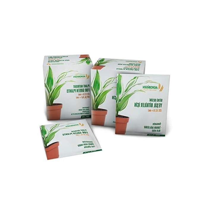 Katı Bitki Besini, 2 gr x 24 Adet Paket, Yeşil Bitkiler için