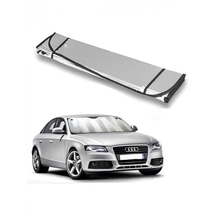 Katlanabilir Alüminyum Araç Güneşliği 150x70 cm