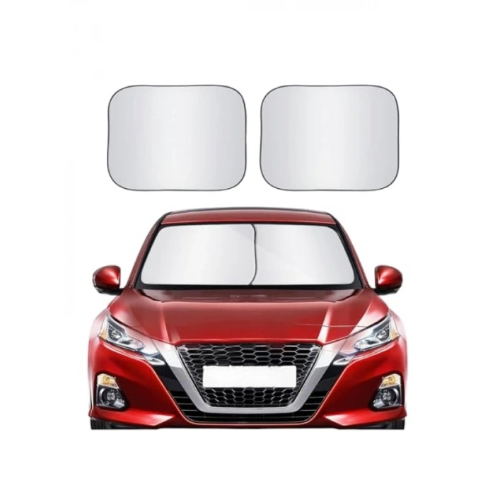 Katlanabilir Araba Ön Cam Güneşliği 2 Parça