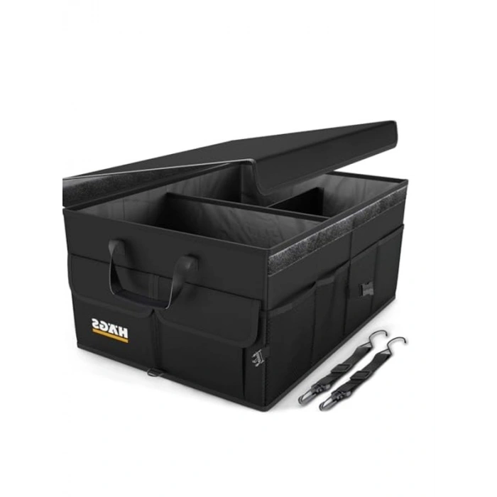 Katlanabilir Araç Bagaj Çantası, 50 Lt Kapasite ile Düzenleme