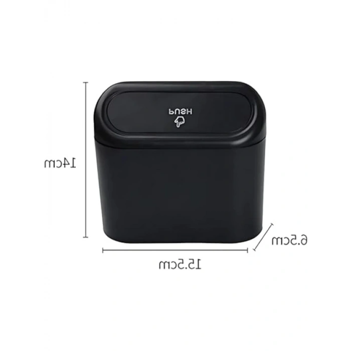 Katlanabilir Araç İçi Çöp Kovası - Universal Uyumlu