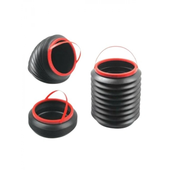 Katlanabilir Araç İçi Kova - 4 Litre Kapasiteli