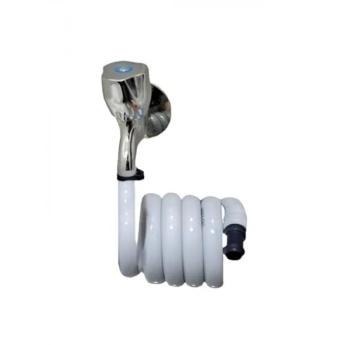 Katlanabilir Beyaz Tuvalet Taharet Hortumu