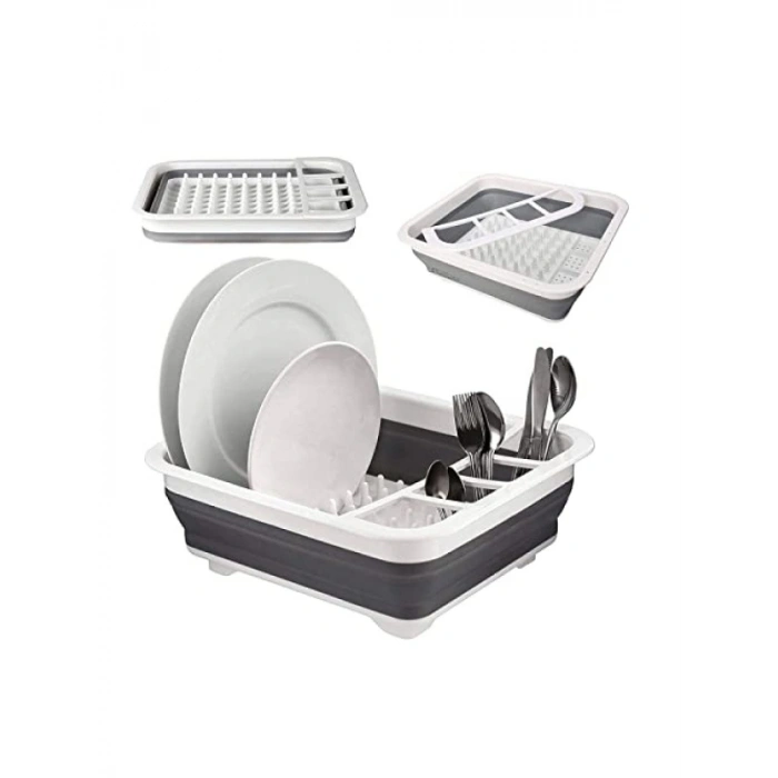 Katlanabilir Bulaşık Kurutmalık - Minimal Tasarım