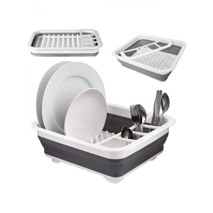 Katlanabilir Bulaşık Kurutmalık ve Tabaklık