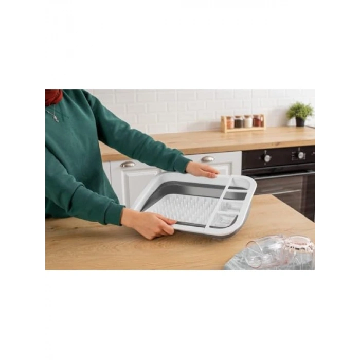 Katlanabilir Bulaşık Kurutmalık ve Tabaklık