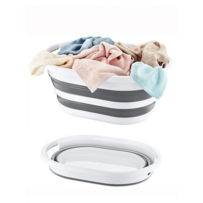 Katlanabilir Çamaşır Sepeti - 27 Litre Hacim