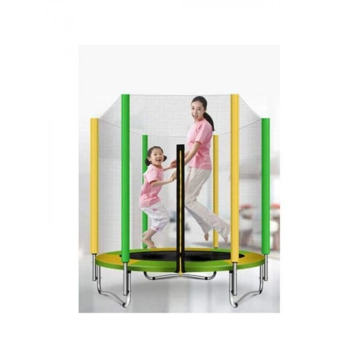 Katlanabilir Fileli Trambolin, 140 cm, Türkiyede Tek