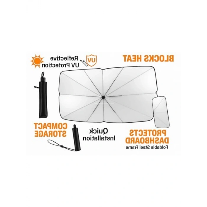 Katlanabilir Güneşlik ile Aracınızı Koruyun