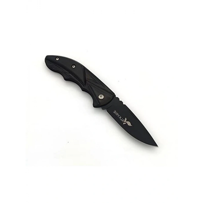 Katlanabilir Kamp Çakısı, Pratik Siyah Tasarım