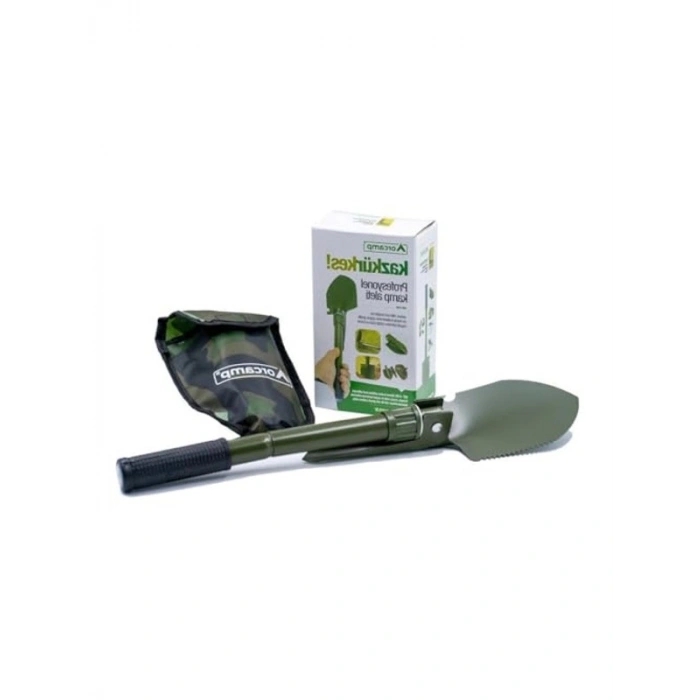 Katlanabilir kazma kürek seti