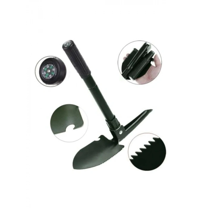 Katlanabilir kazma kürek seti