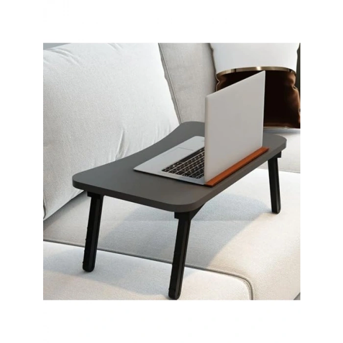 Katlanabilir Laptop Sehpası - Antrasit Gri
