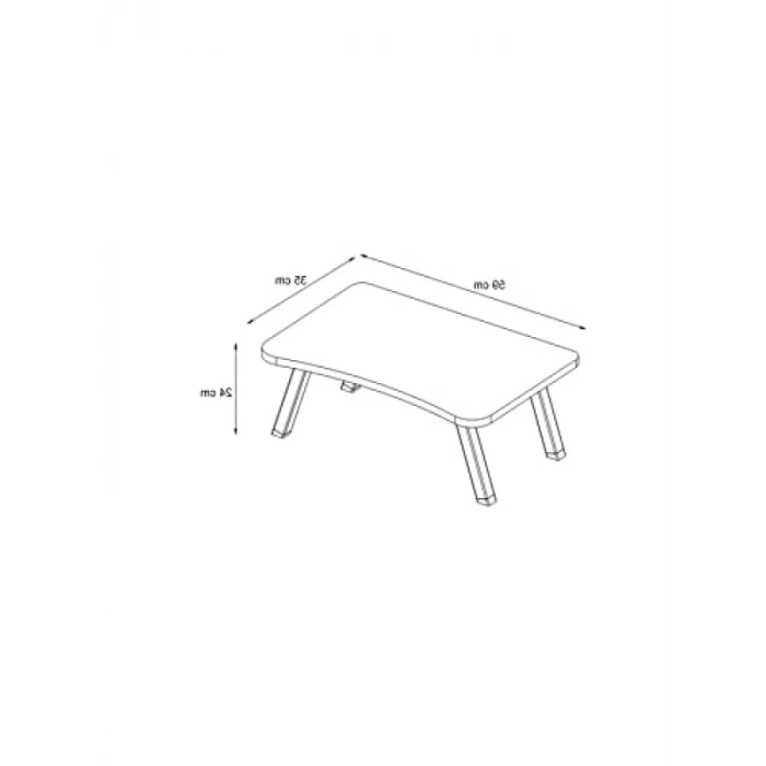 Katlanabilir Laptop Sehpası, Renkli Tasarım