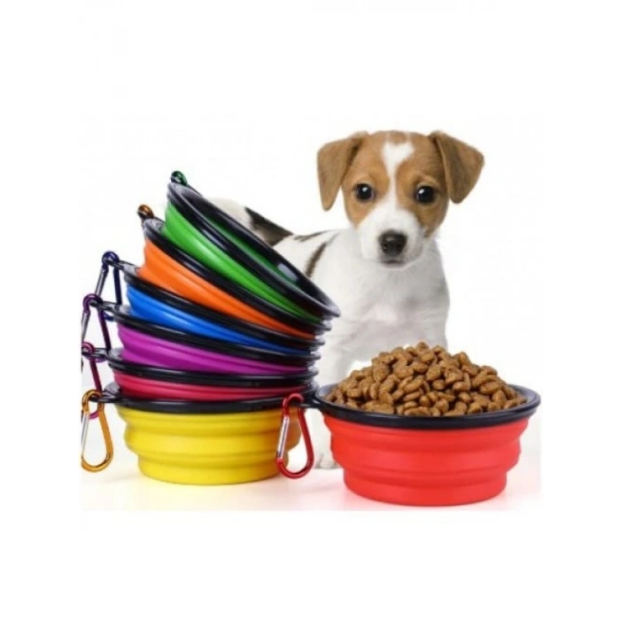 Katlanabilir Mama ve Su Kabı - Hijyenik Malzeme