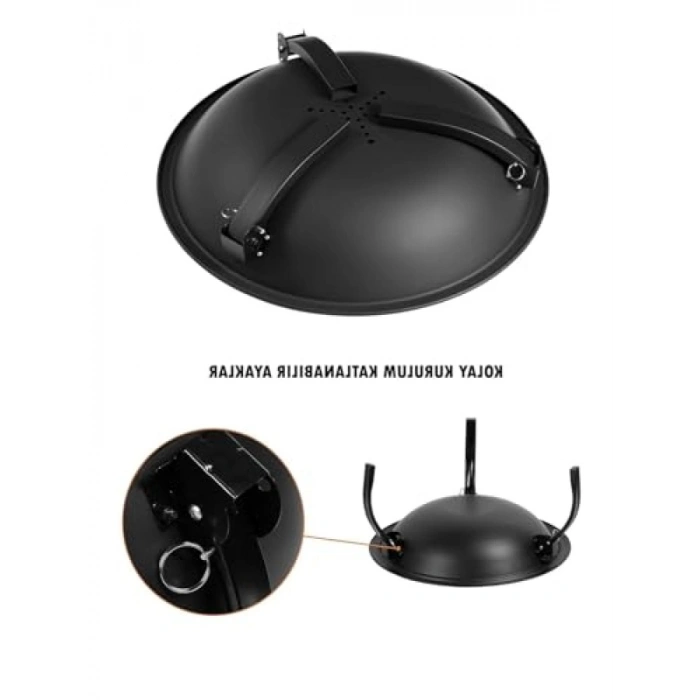 Katlanabilir Metal Ateş Çukuru - Taşınabilir ve Kullanışlı