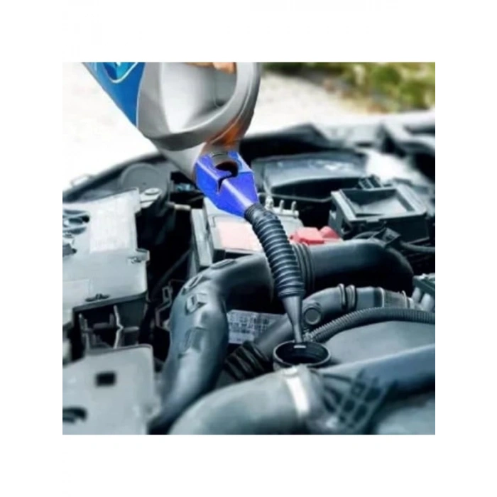 Katlanabilir Motor Yağ Hunisi, Plastik, Pratik Kullanım