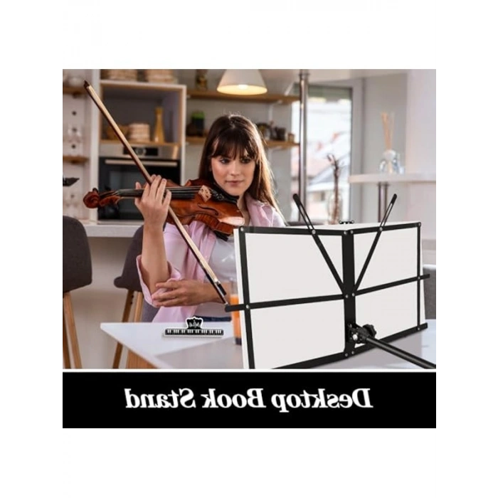 Katlanabilir Nota Standı, Taşıma Çantası ve Klips İçerir