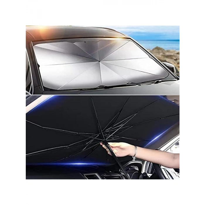 Katlanabilir Ön Cam Güneşlik Şemsiye - Evrensel Uyum