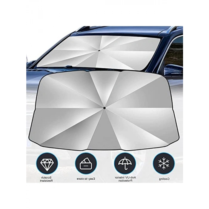 Katlanabilir Ön Cam Güneşlik Şemsiye - Evrensel Uyum