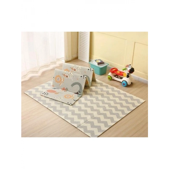 Katlanabilir Oyun Matı - 150 x 180 x 1 cm Eğlenceli Halı