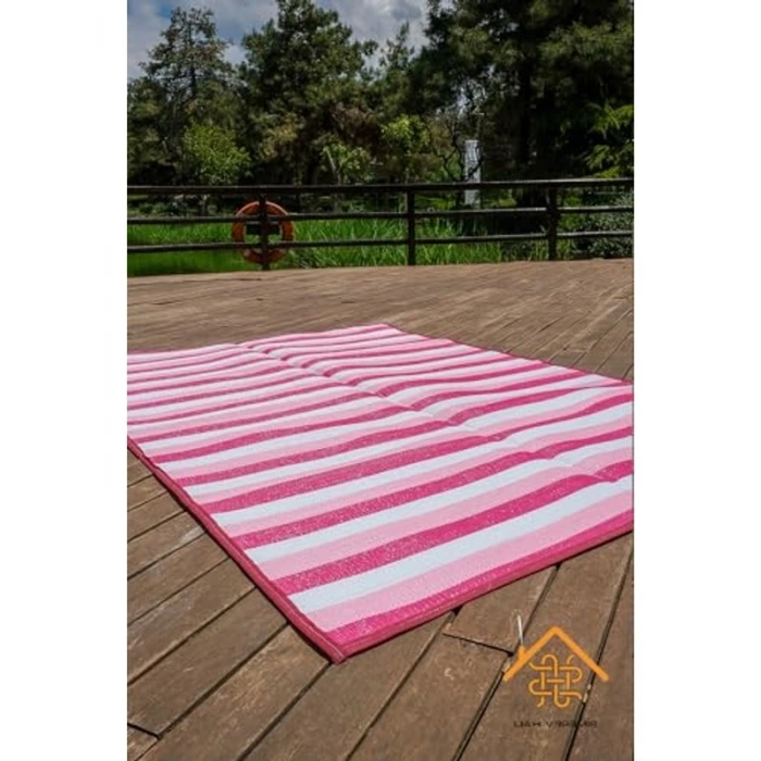 Katlanabilir Plaj Halısı, Hasır Mat ve 90 x 180 cm Boyut