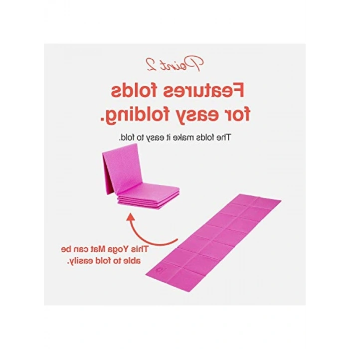 Katlanabilir Seyahat Yoga Matı