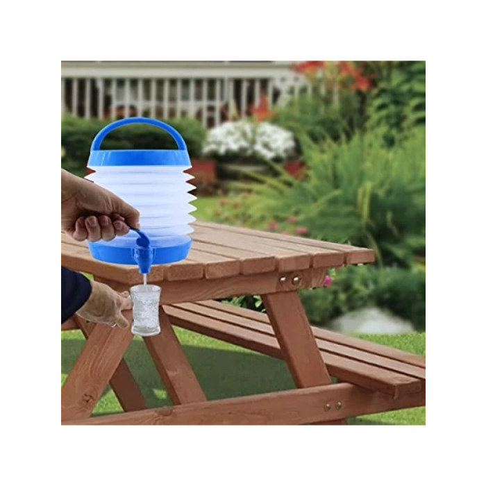 Katlanabilir Termos Su Bidonu, 5.5 Litre Kapasite