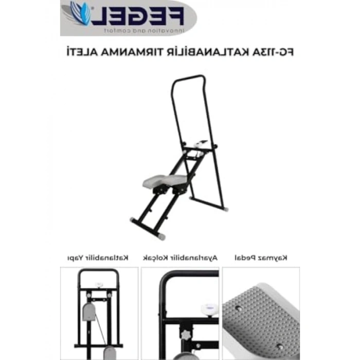 Katlanabilir Tırmanma Aleti - Ev Tipi Kardiyo Cihazı