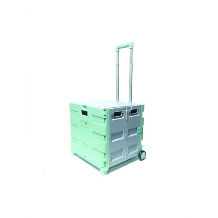 Katlanabilir Yükseklik Ayarlı Market Taşıma Arabası, Pratik Kullanım