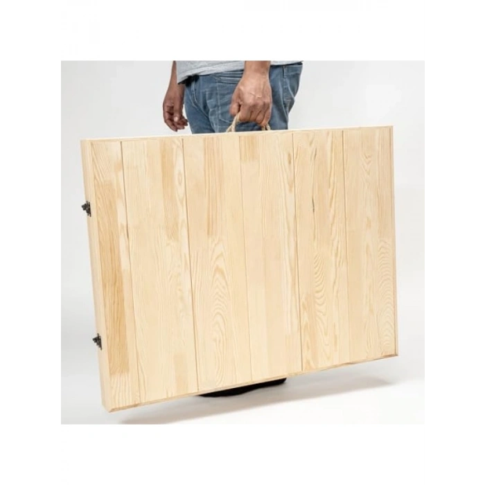 Katlanır Ahşap Piknik ve Bahçe Masası - 75x180 cm