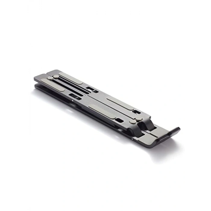 Katlanır Alüminyum Laptop Bilgisayar Standı - Siyah