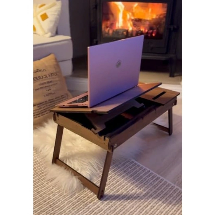 Katlanır Ayaklı Laptop Çalışma Sehpası