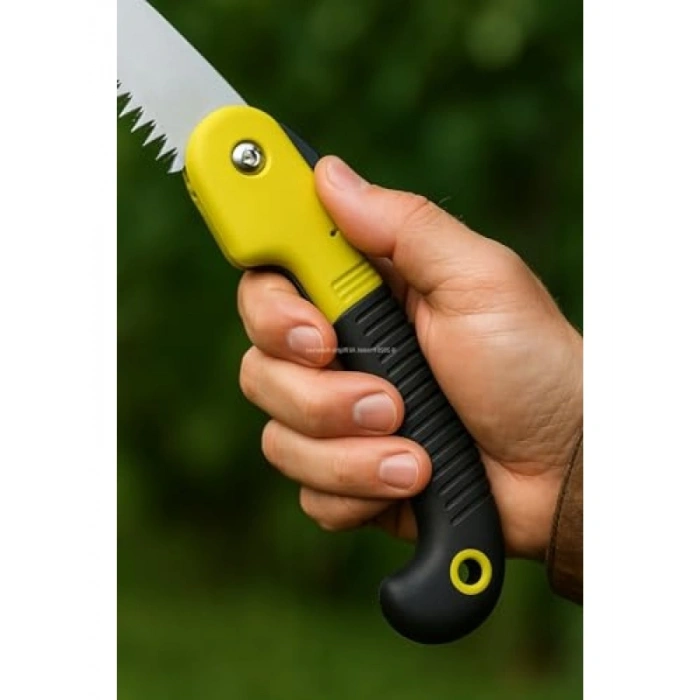 Katlanır Budama Testeresi, 18 cm Paslanmaz Çelik Bıçak