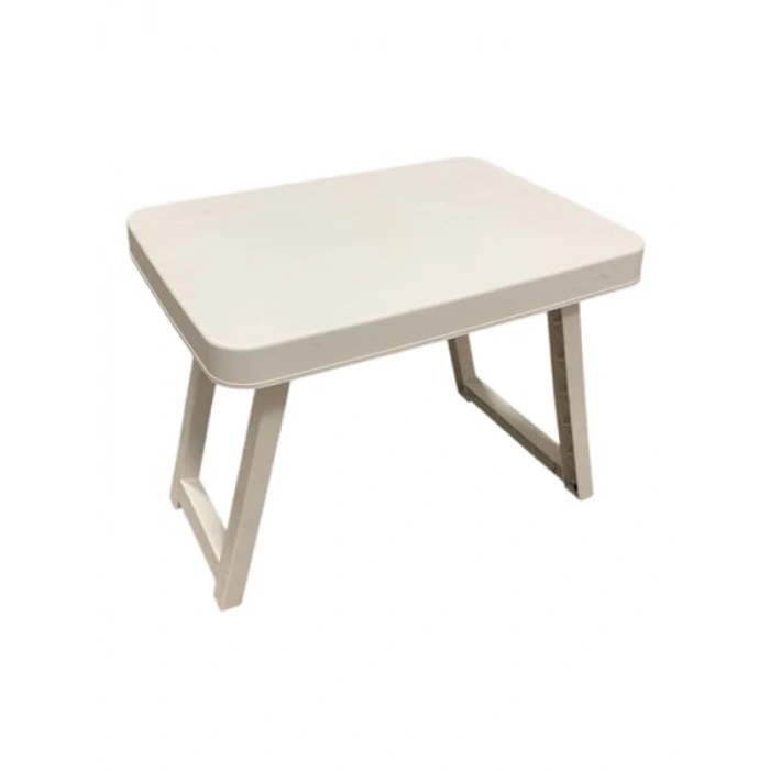 Katlanır Küçük Boy Masa - Beyaz 36x49x38 cm