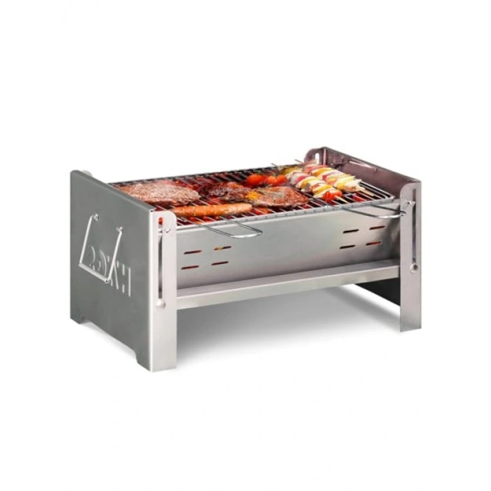 Katlanır Paslanmaz Çelik Mangal, Portatif ve Pratik