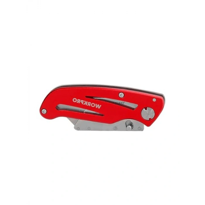 Katlanır Rötuş Maket Bıçağı, Paslanmaz Çelik ve Alüminyum Gövde ile