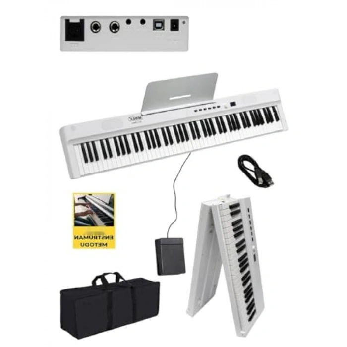 Katlanır Taşınabilir Dijital Piyano - Yüksek Kalite