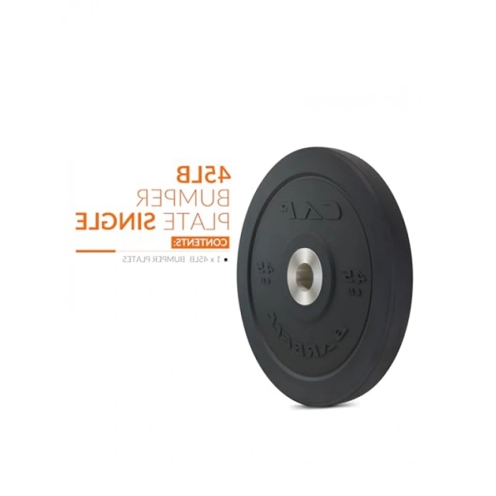 Kauçuk Olimpiyat Tampon Plakası - 45 lb Ağırlık