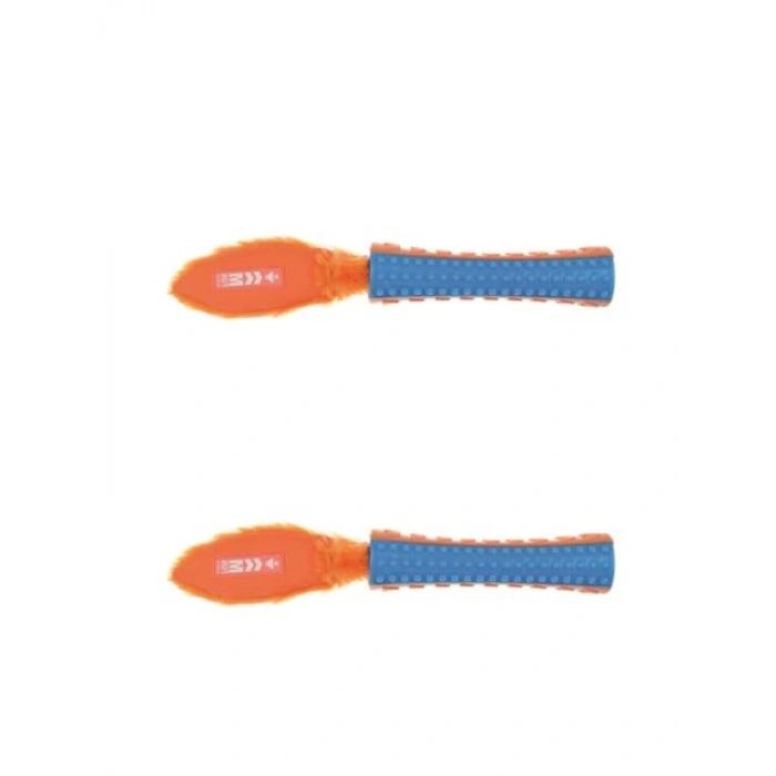 Kauçuk Oyun Çiğneme Oyuncağı - Mavi/Turuncu