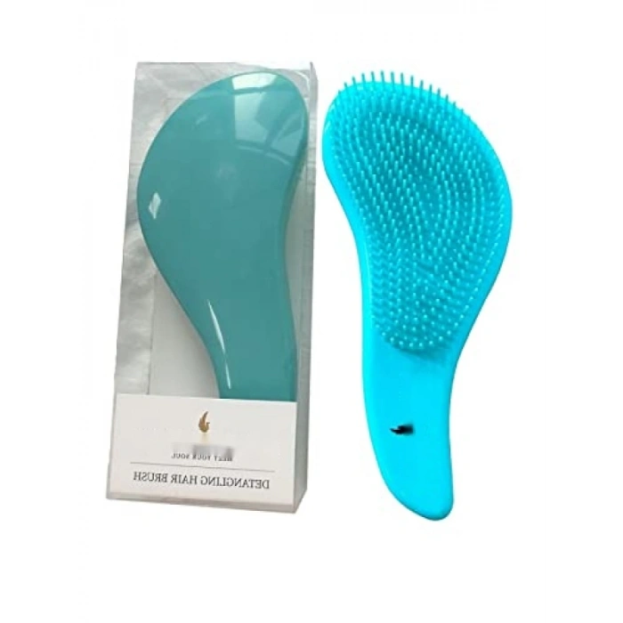 Kavisli Dolaşık Saç Açma Tarak ve Fırça