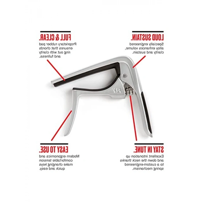 Kavisli Saten Krom Renkli Capo, Kullanışlı