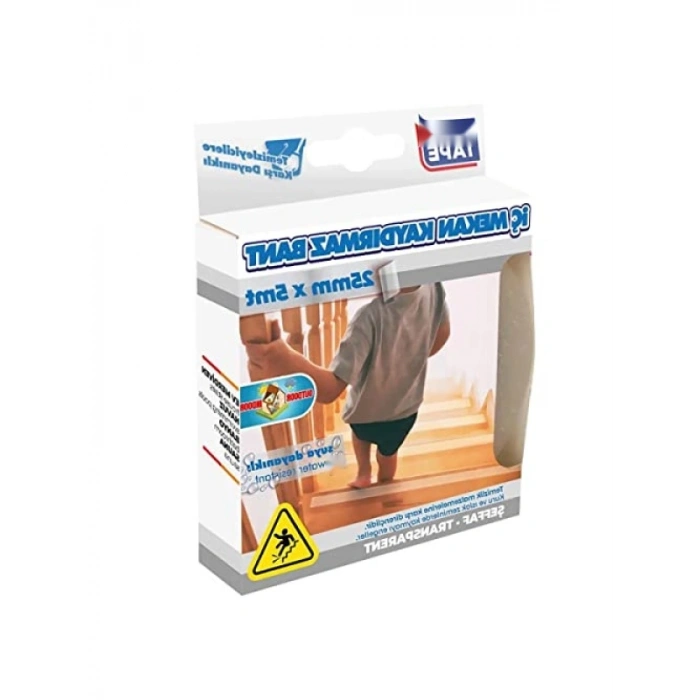 Kaydırmaz Bant - 25 mm x 5 m, Şeffaf