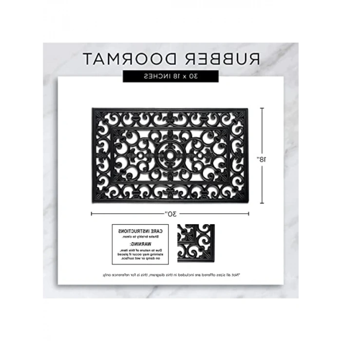 Kaydırmaz PVC Kapı Matı, İç ve Dış Mekan Kullanımı