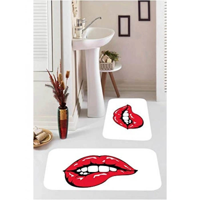 Kaydırmaz Tabanlı 2li Banyo Takımı Seti